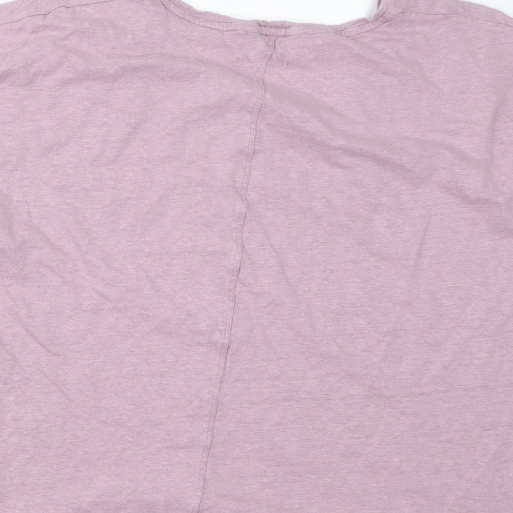 White Stuff Womens Purple   Basic T-Shirt Size 16