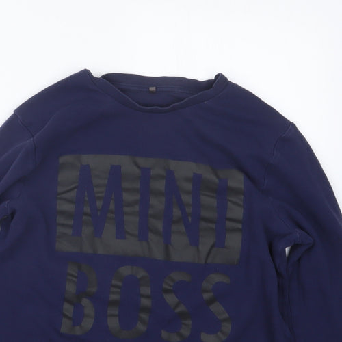 George Boys Blue   Basic T-Shirt Size 13-14 Years