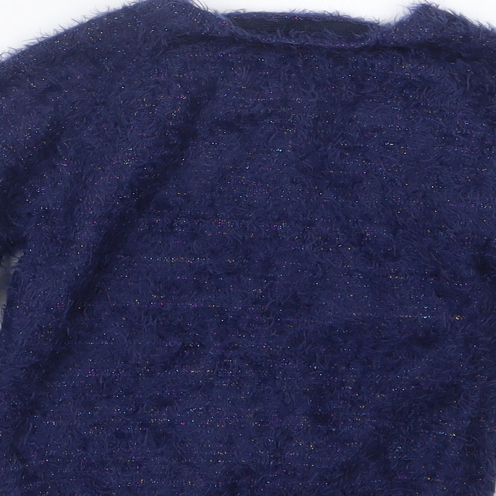 TU Girls Blue   Pullover Jumper Size 3-4 Years