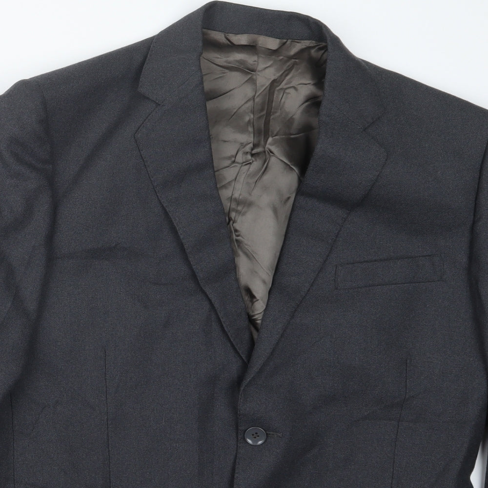 Jackson Mens Grey   Jacket Suit Jacket Size 36