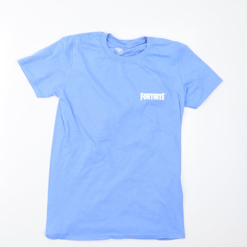 Fortnite Mens Blue    T-Shirt Size S  - Fortnite