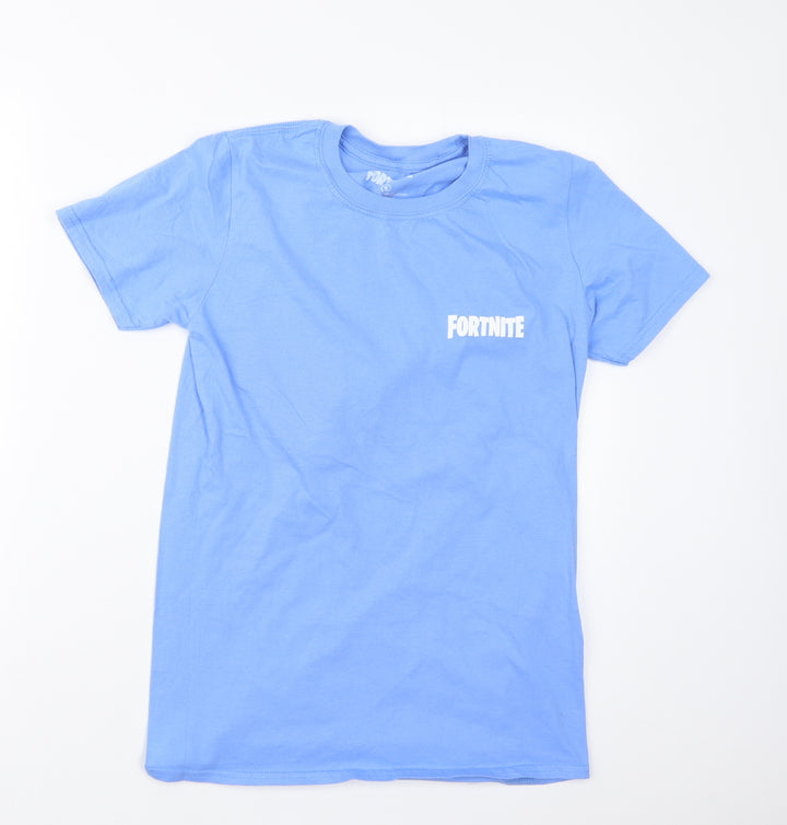 Fortnite Mens Blue    T-Shirt Size S  - Fortnite