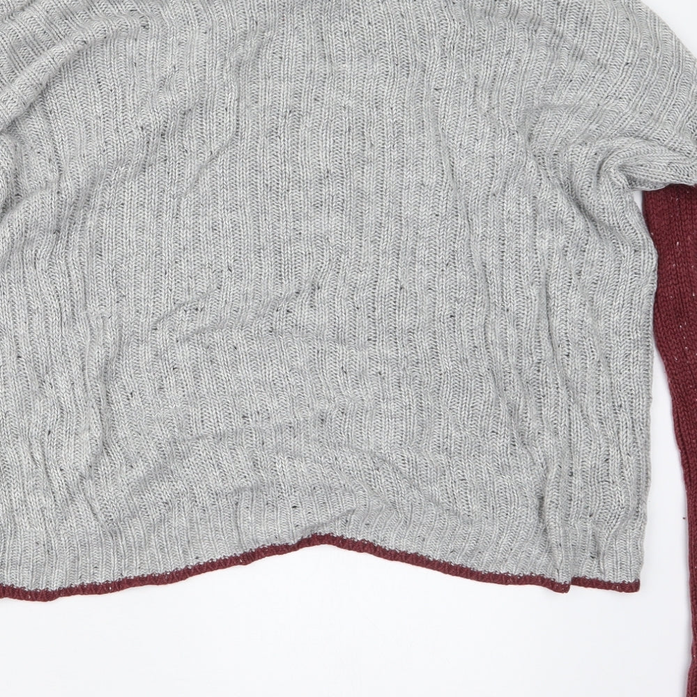 Primark Womens Grey  Knit Pullover Jumper Size 6  - Harry Potter