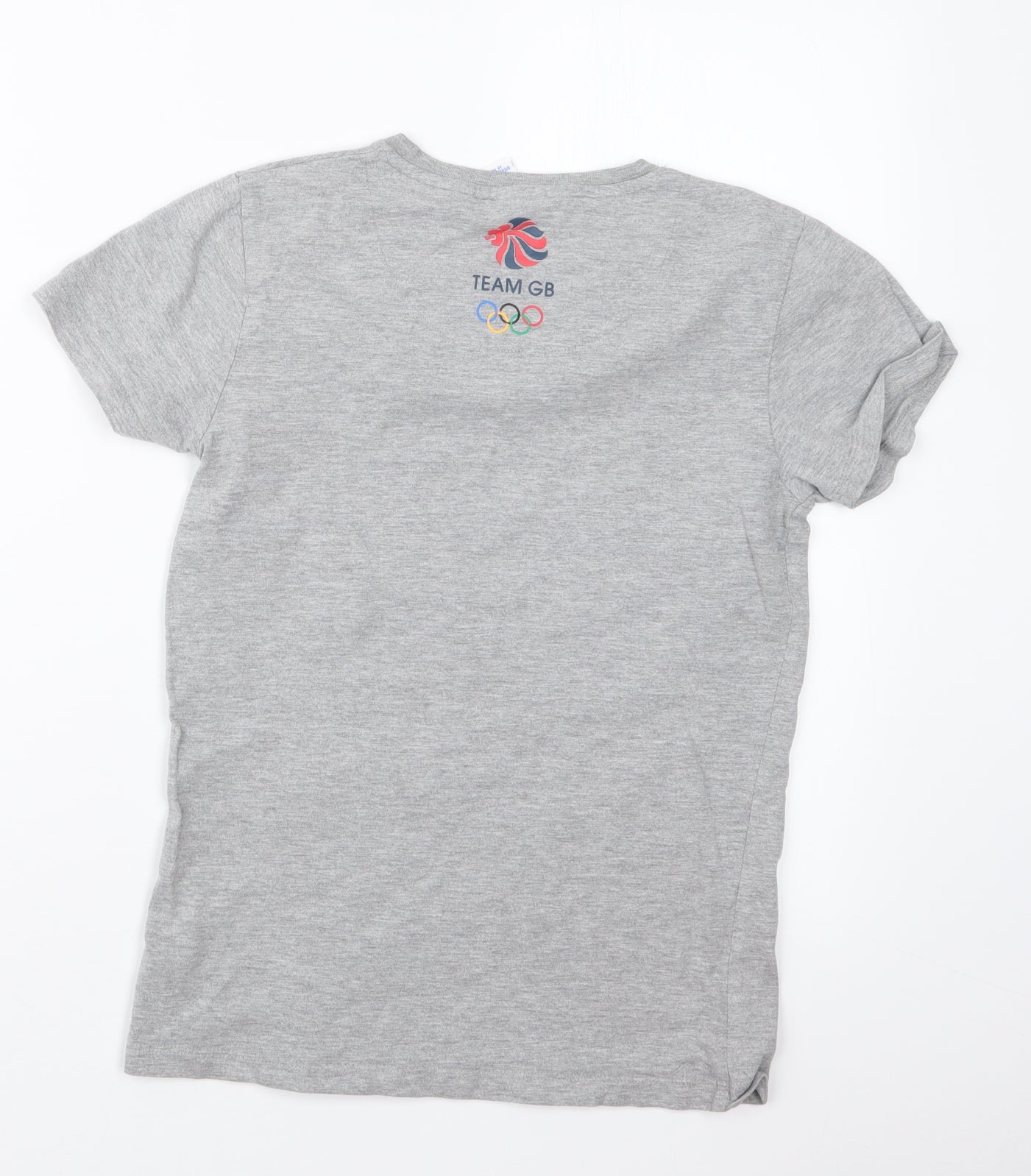 Team GB Boys Grey   Basic T-Shirt Size 11-12 Years  - Team GB