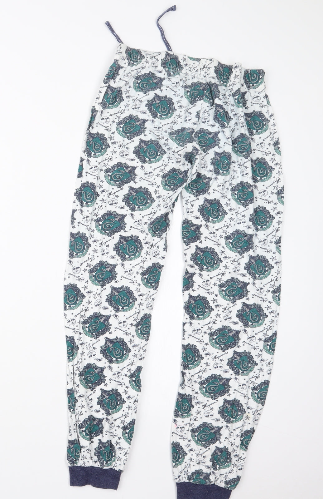 Love to Lounge Womens Blue Geometric  Capri Pyjama Pants Size 6  - Harry Potter