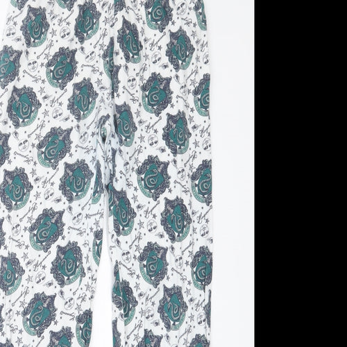 Love to Lounge Womens Blue Geometric  Capri Pyjama Pants Size 6  - Harry Potter