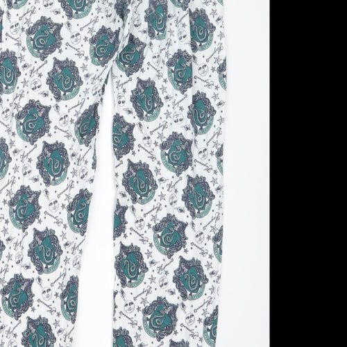 Love to Lounge Womens Blue Geometric  Capri Pyjama Pants Size 6  - Harry Potter