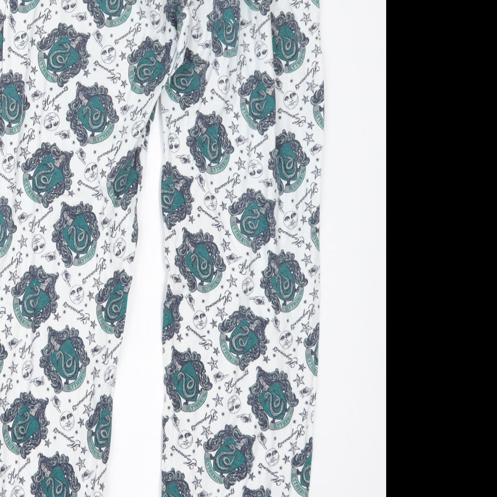 Love to Lounge Womens Blue Geometric  Capri Pyjama Pants Size 6  - Harry Potter