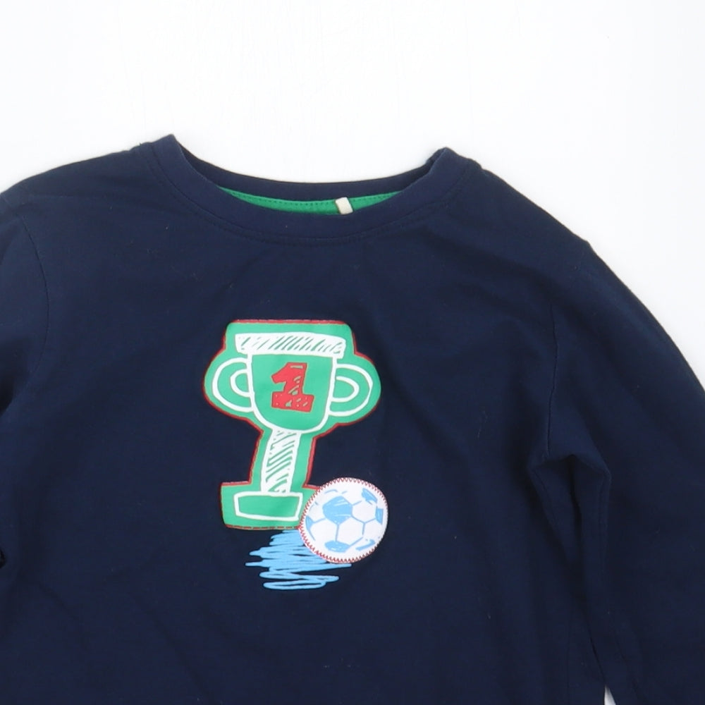 endo Boys Blue   Basic T-Shirt Size 4-5 Years