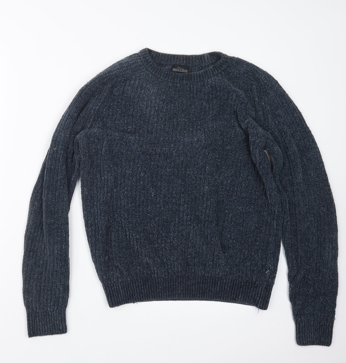 NEXT Mens Blue  Knit Pullover Jumper Size S