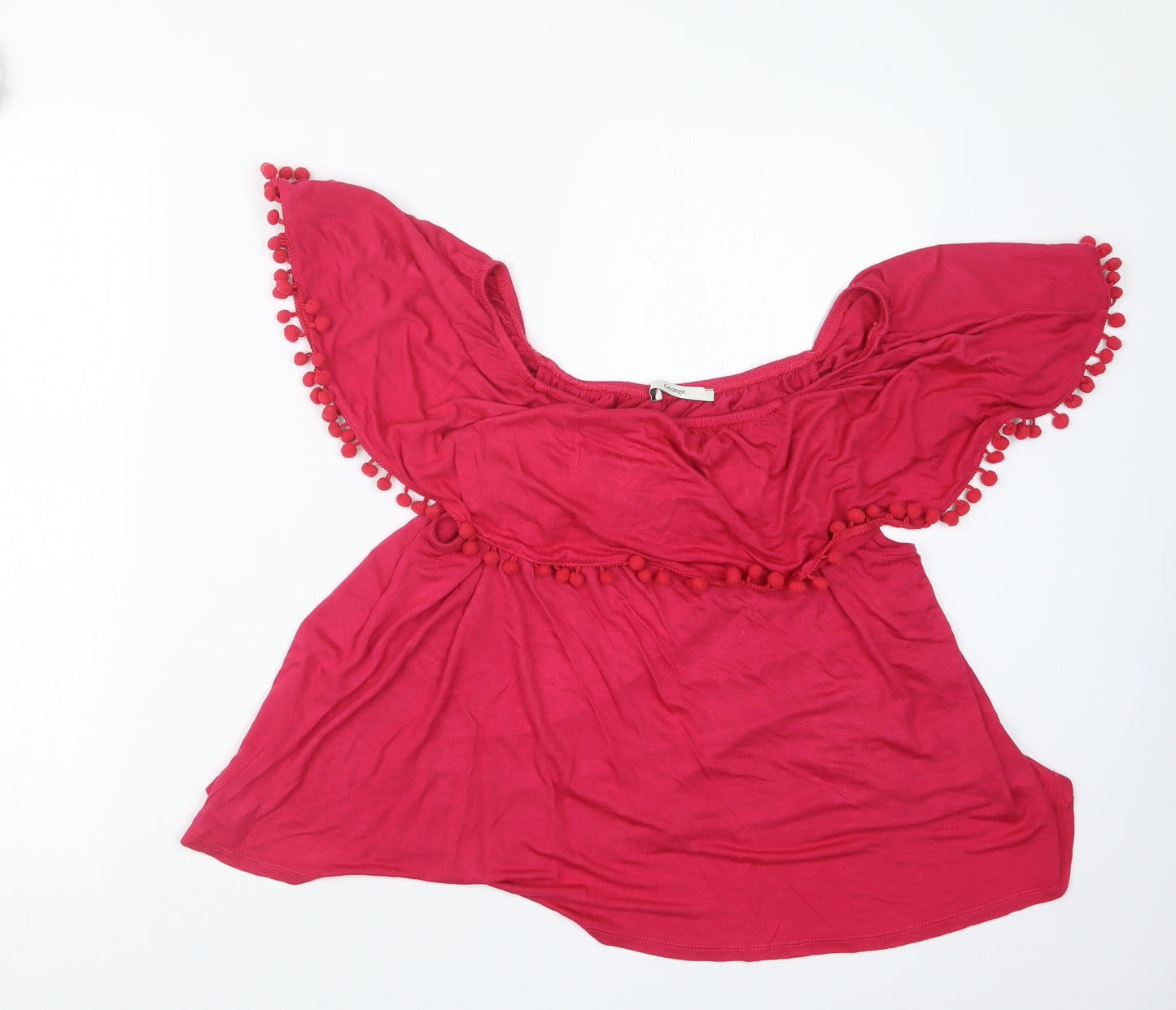 George Womens Pink   Basic T-Shirt Size 20