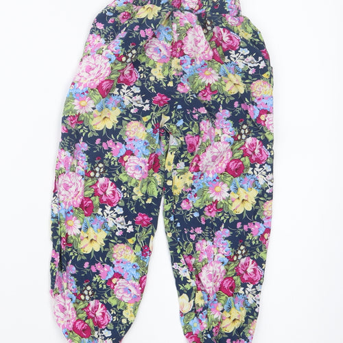 Knot So Bad Girls Pink Floral  Bloomer Trousers Size 5 Years