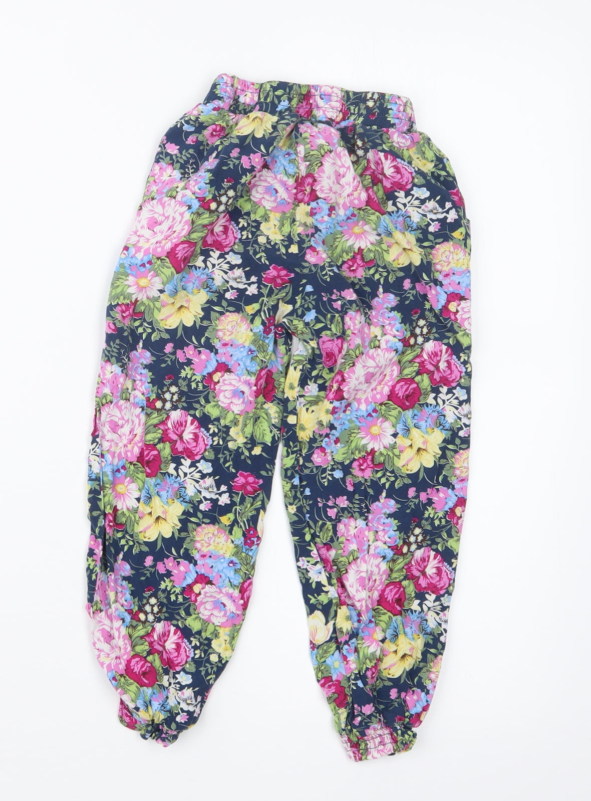 Knot So Bad Girls Pink Floral  Bloomer Trousers Size 5 Years