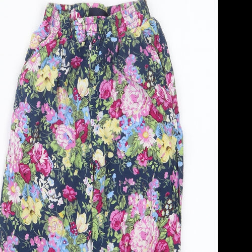 Knot So Bad Girls Pink Floral  Bloomer Trousers Size 5 Years