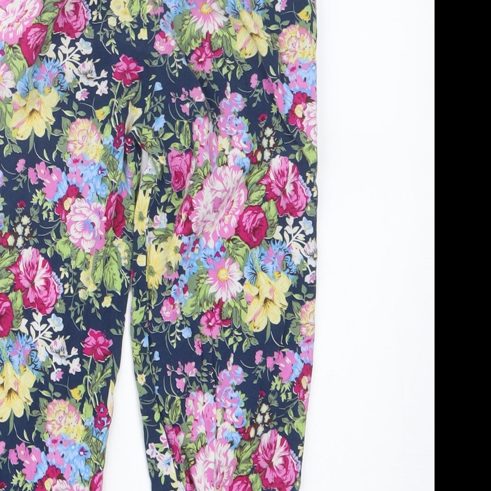 Knot So Bad Girls Pink Floral  Bloomer Trousers Size 5 Years
