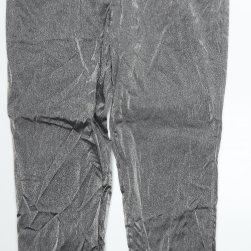 Preworn Womens Silver   Trousers  Size 36 in L30 in