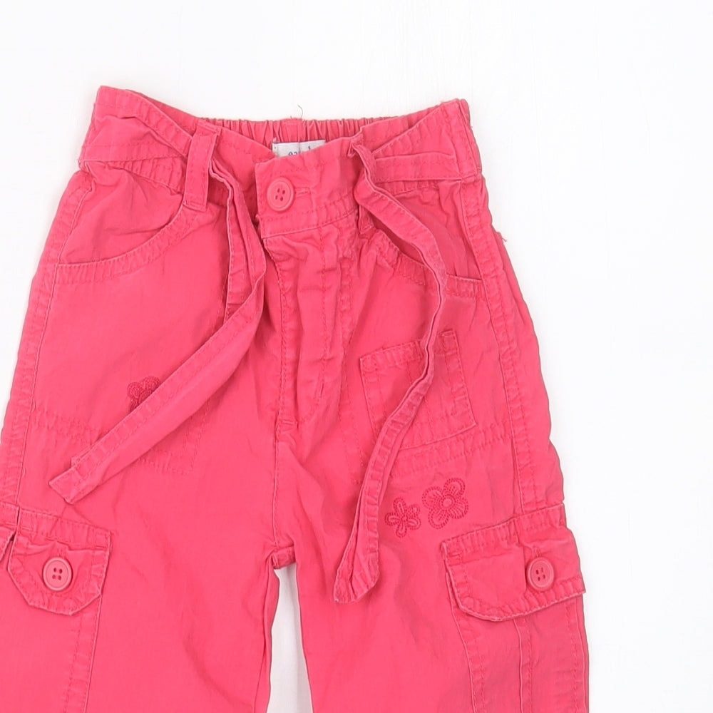 Earlydays  Pink   Cargo Trousers Size 18-24 Months