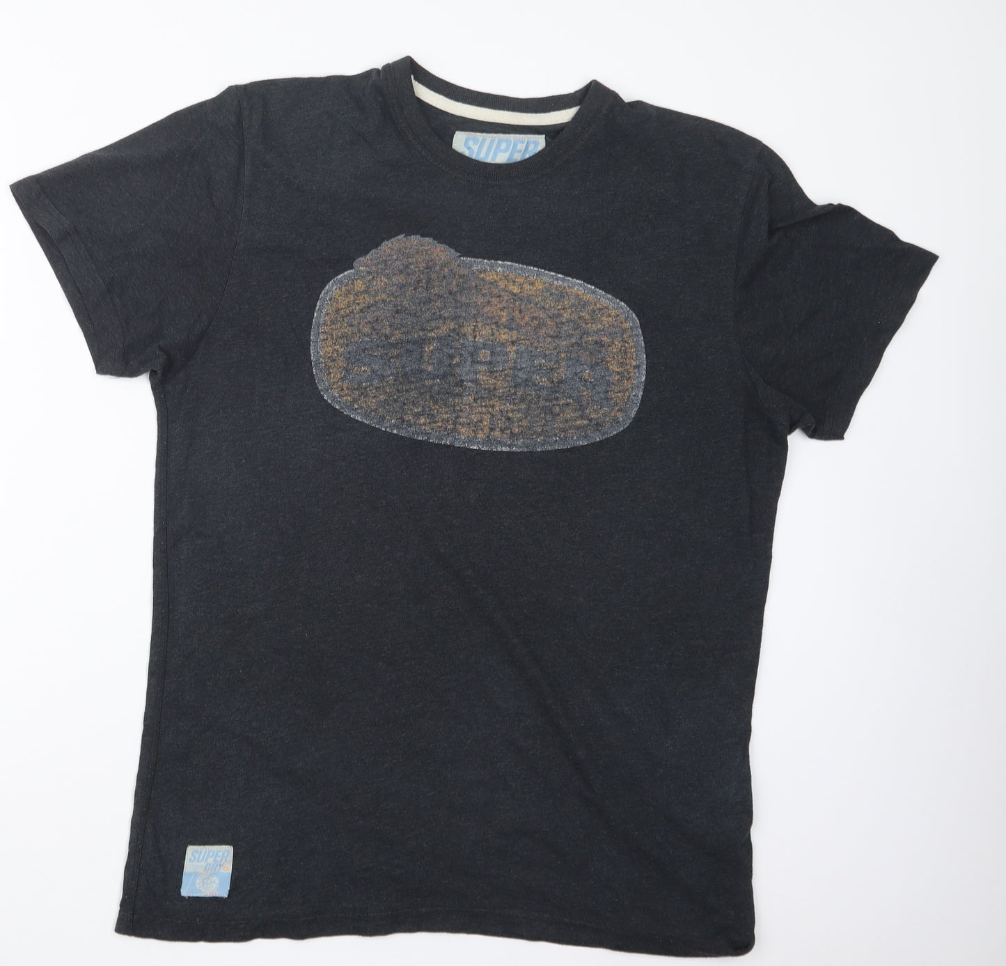 Superdry Mens Blue    T-Shirt Size L