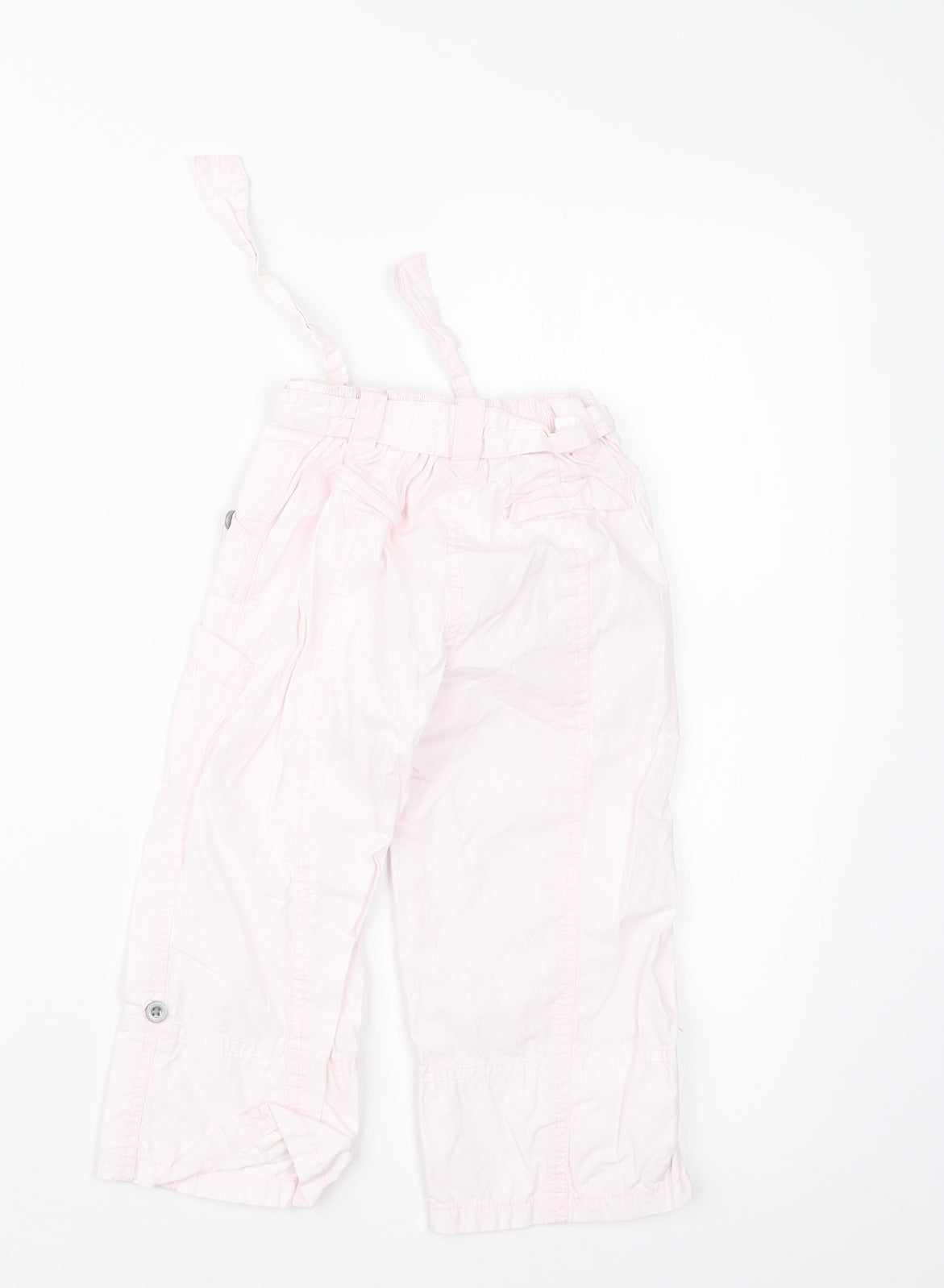 Matalan Girls Pink   Cargo Trousers Size 18-24 Months