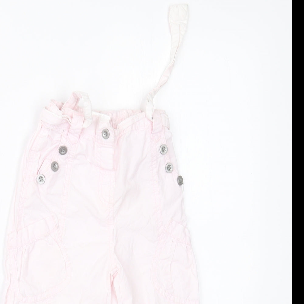 Matalan Girls Pink   Cargo Trousers Size 18-24 Months