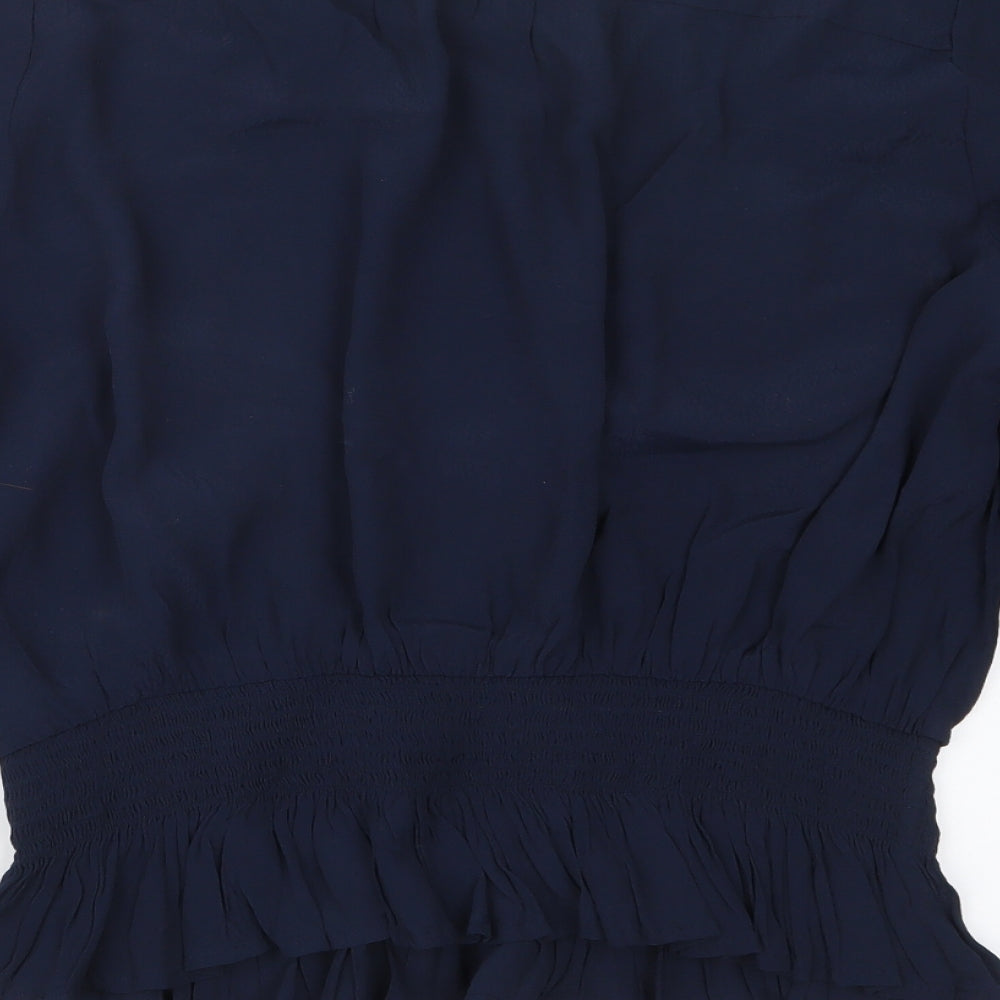 Marks and Spencer Womens Blue   Basic Blouse Size 18