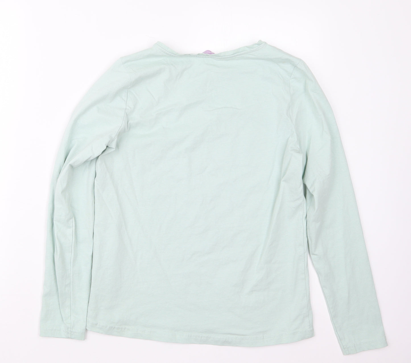 Avenue Womens Green   Basic T-Shirt Size 10