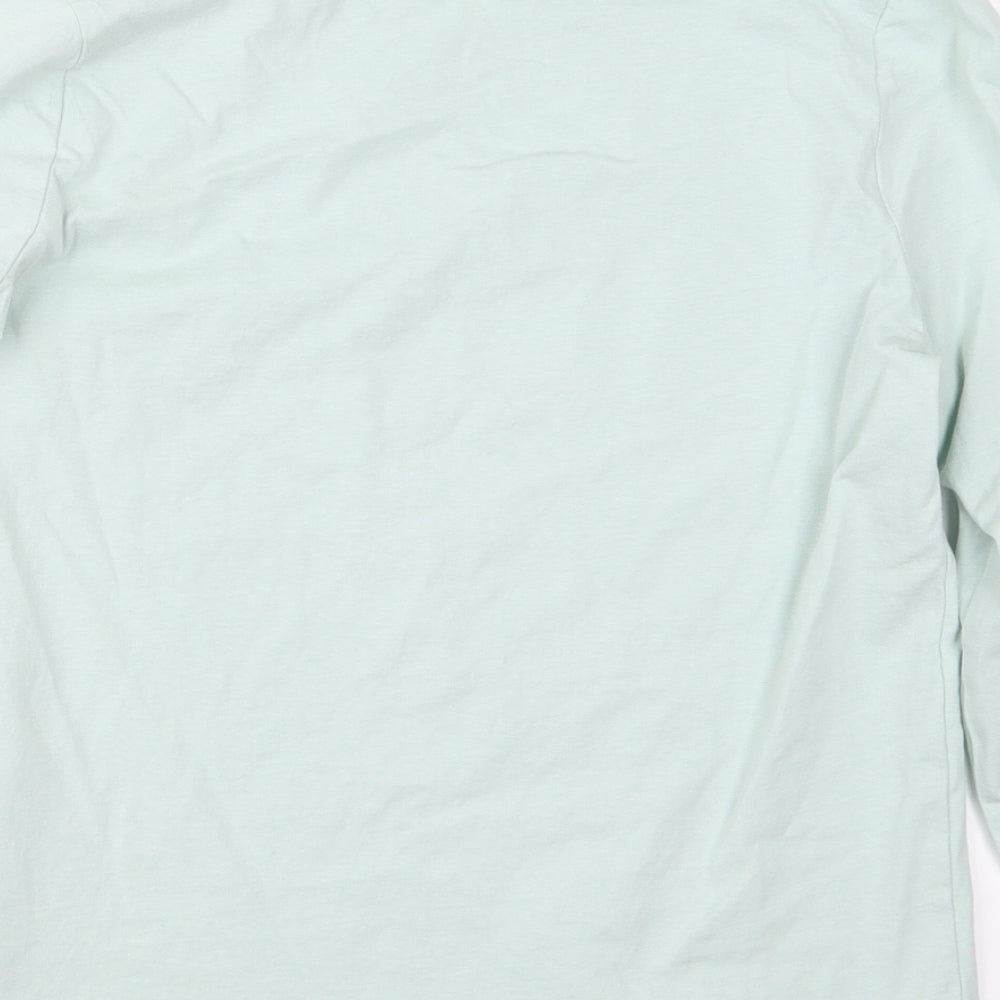 Avenue Womens Green   Basic T-Shirt Size 10