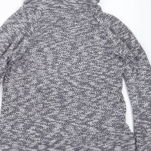 Cupio Womens Blue  Knit Pullover Jumper Size M
