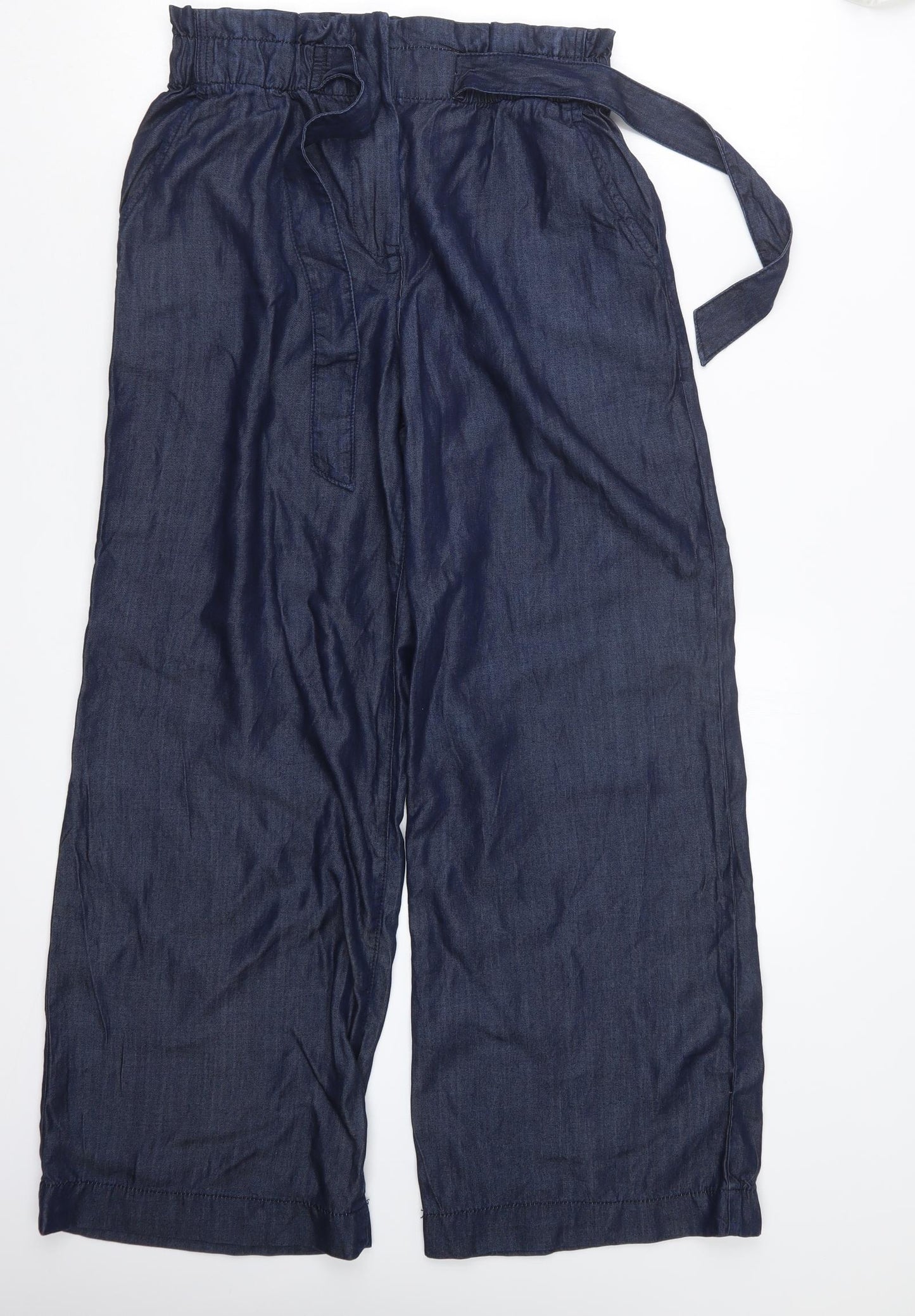 NEXT Womens Blue   Trousers  Size 10 L26 in