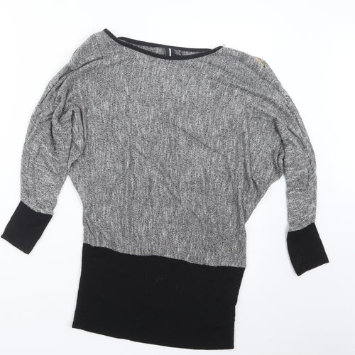Izabel London  Womens Grey   Pullover Jumper Size 8