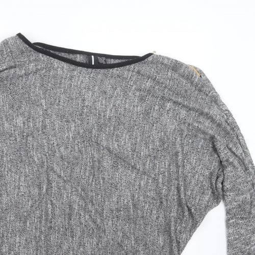Izabel London  Womens Grey   Pullover Jumper Size 8