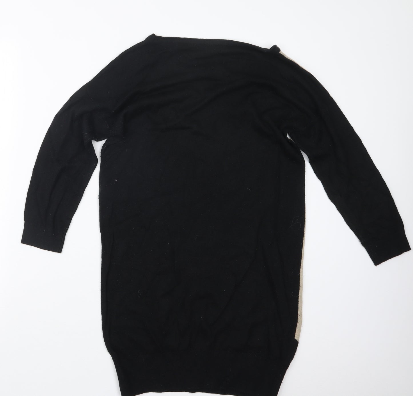 Wallis Womens Black  Knit Pullover Jumper Size S  - Long