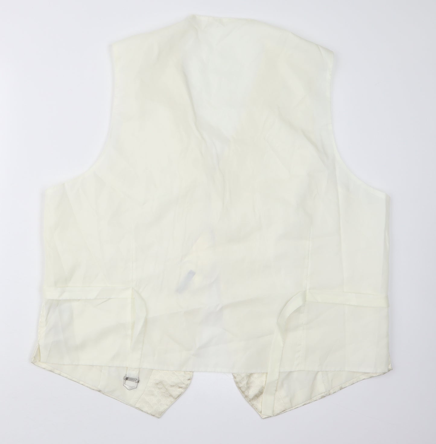 Marks and Spencer Mens Ivory    Waistcoat Size XL
