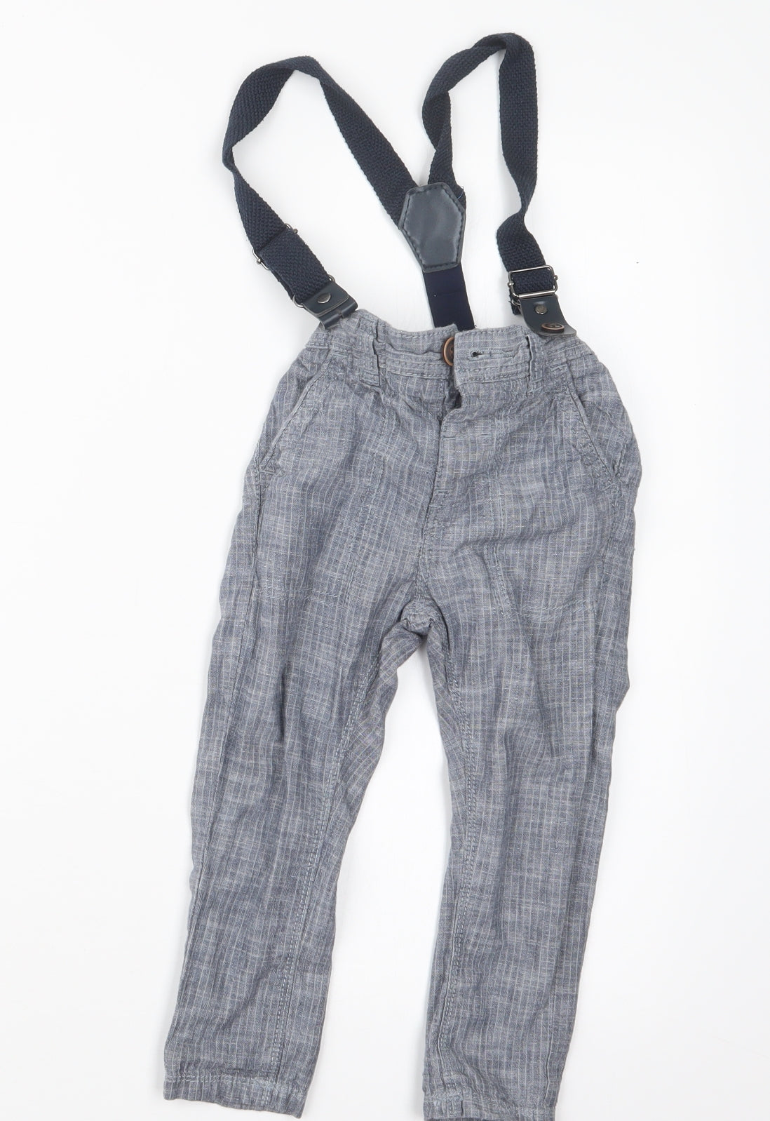 NEXT Boys Blue   Capri Trousers Size 18-24 Months