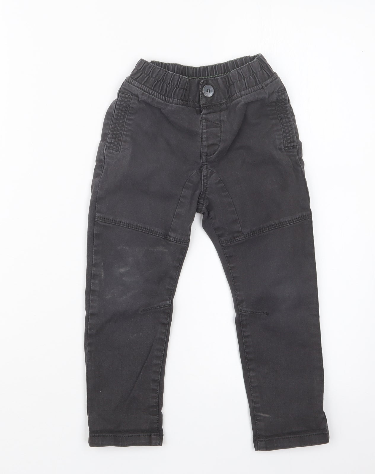 TU Boys Black  Denim Straight Jeans Size 2-3 Years