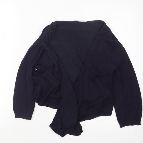 Wallis Womens Blue   Cardigan Jumper Size M