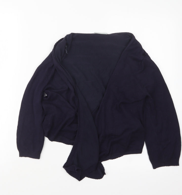 Wallis Womens Blue   Cardigan Jumper Size M