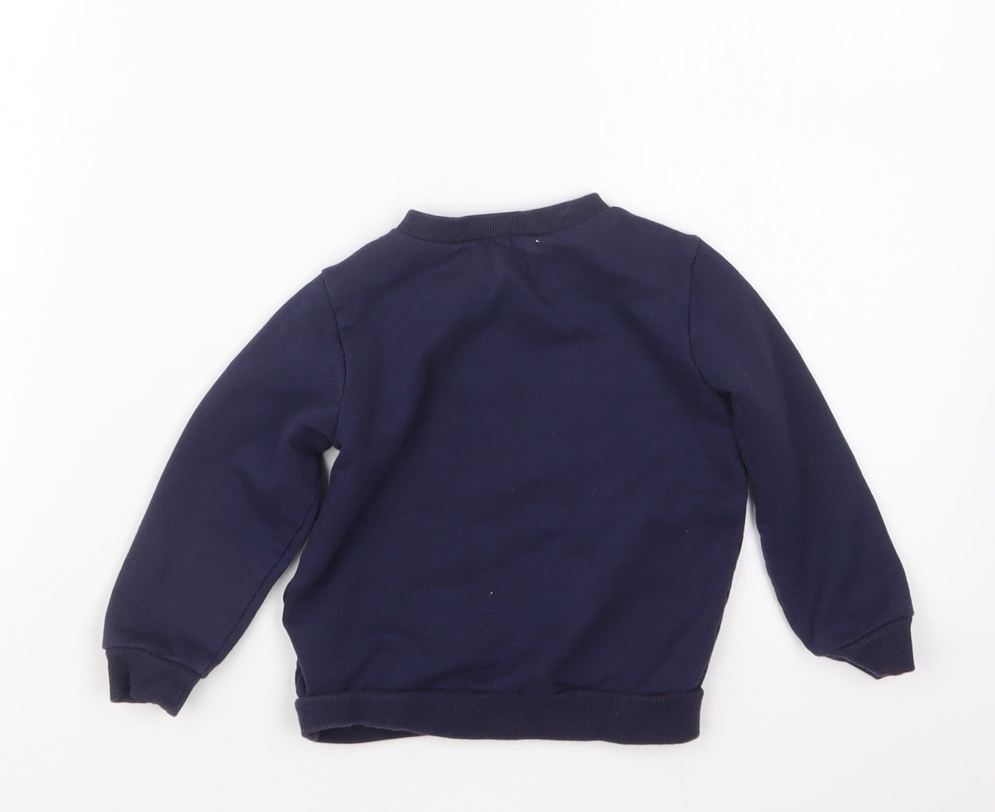 Lily & Dan Boys Blue   Pullover Jumper Size 12-18 Months