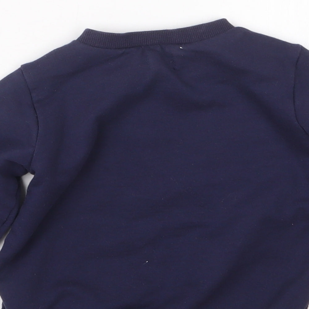Lily & Dan Boys Blue   Pullover Jumper Size 12-18 Months