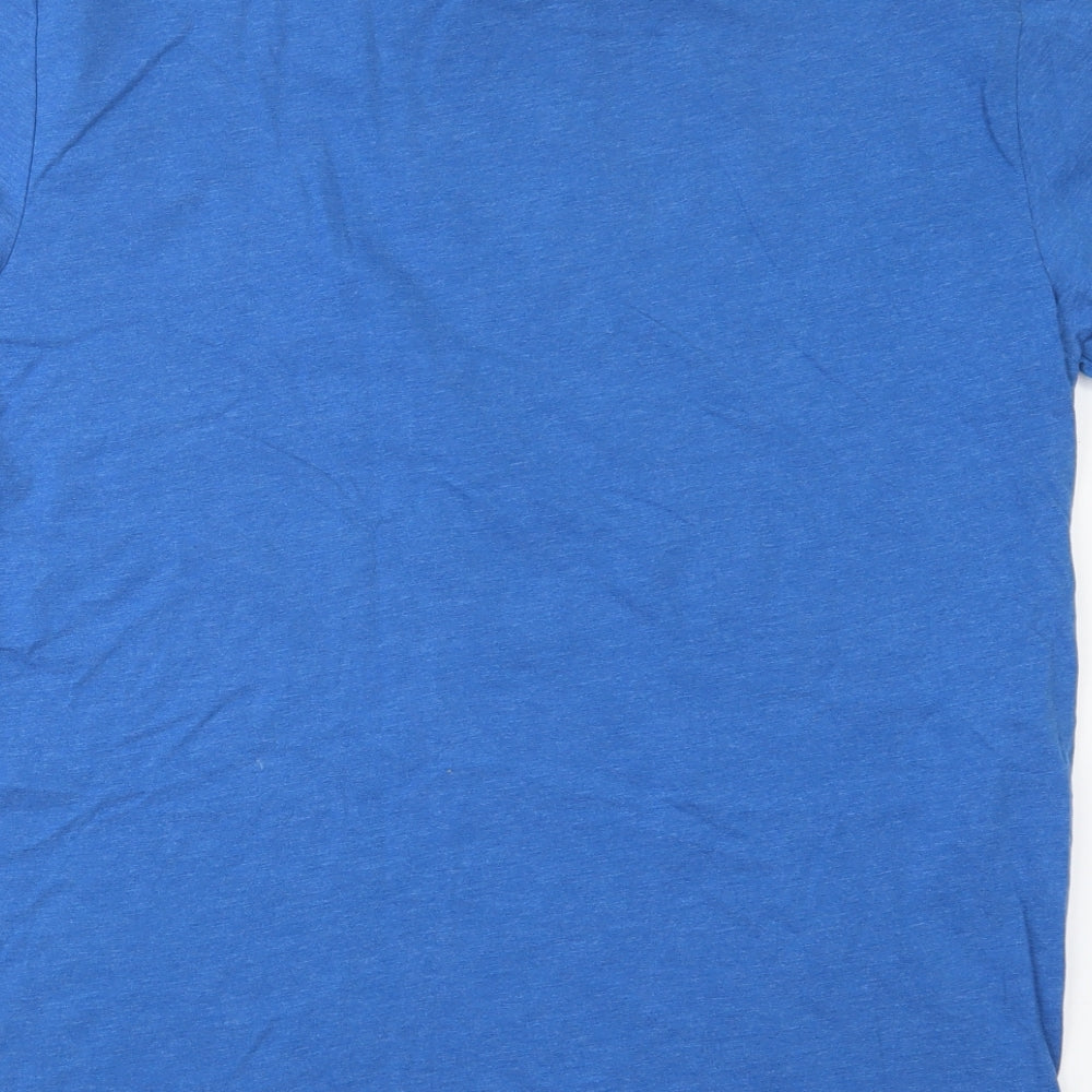 Peacocks Mens Blue    T-Shirt Size XL