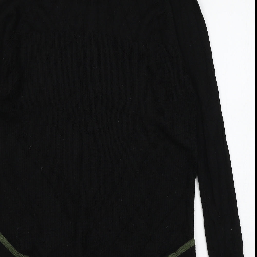 Sweaty Betty Womens Black  Knit Pullover Jumper Size XS