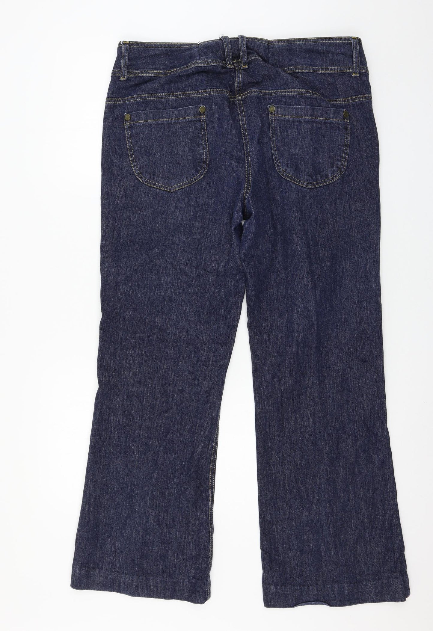 Evie Womens Blue  Denim Straight Jeans Size 18 L29 in