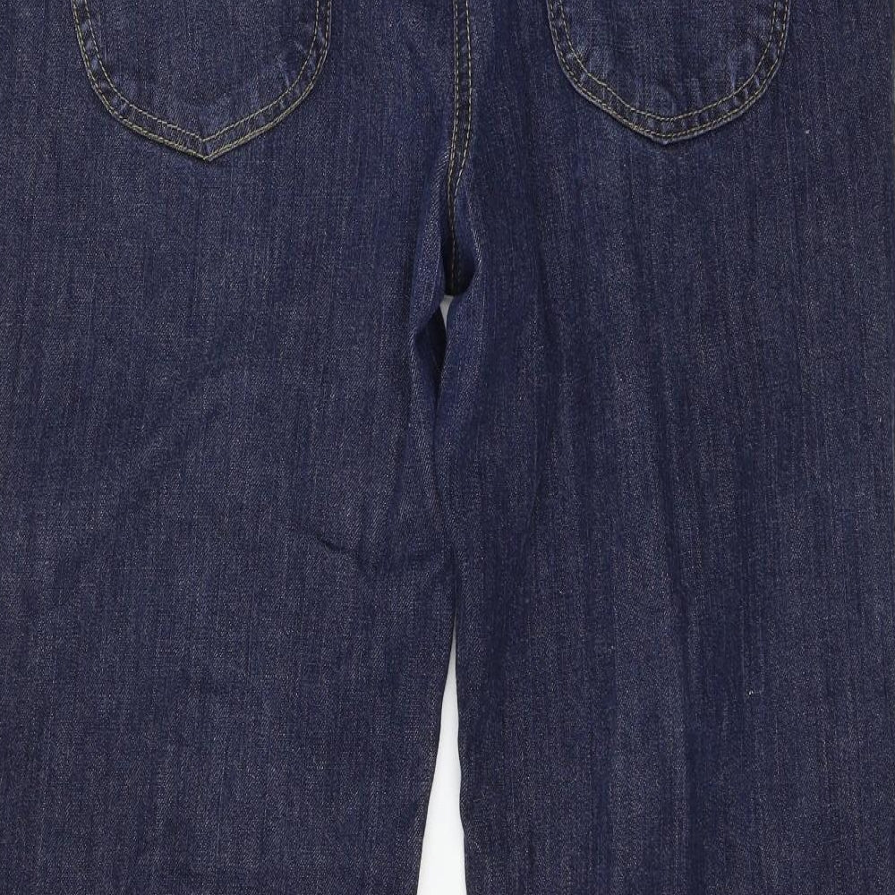 Evie Womens Blue  Denim Straight Jeans Size 18 L29 in
