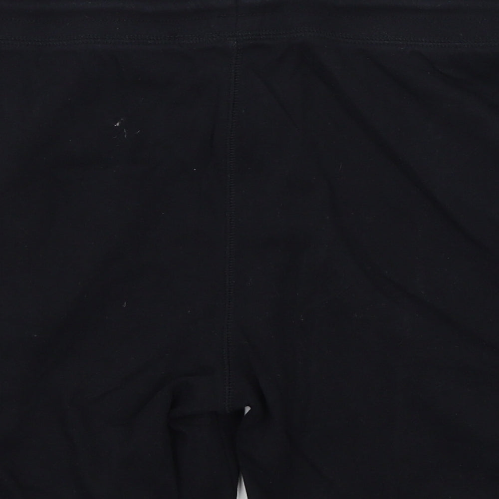 TU Womens Black  Jersey Compression Shorts Size 10