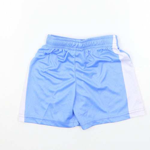 Ram Football Boys Blue  Jersey Sweat Shorts Size 3-4 Years