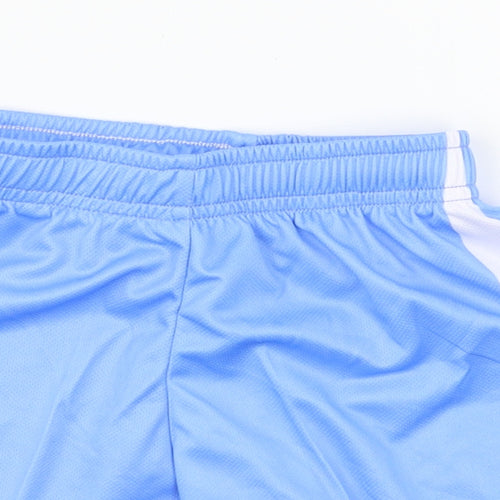 Ram Football Boys Blue  Jersey Sweat Shorts Size 3-4 Years