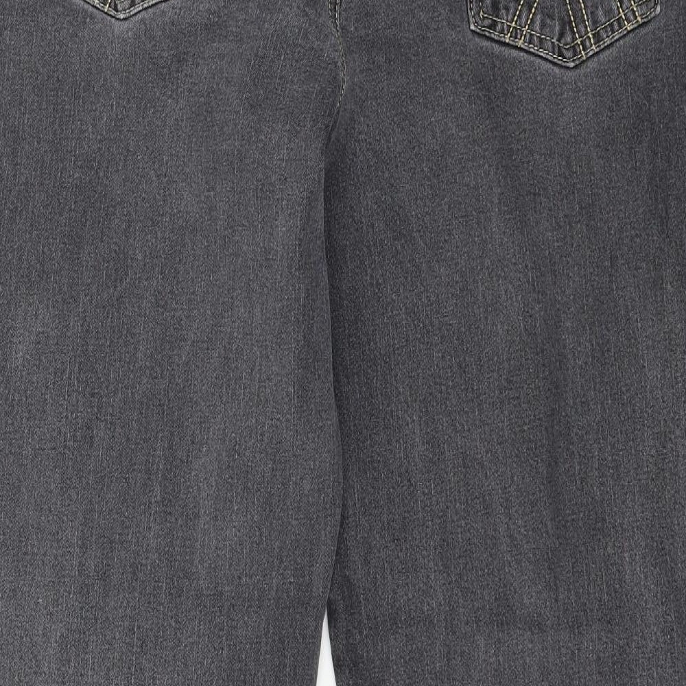 EDC Mens Grey  Denim Straight Jeans Size 20 L29 in