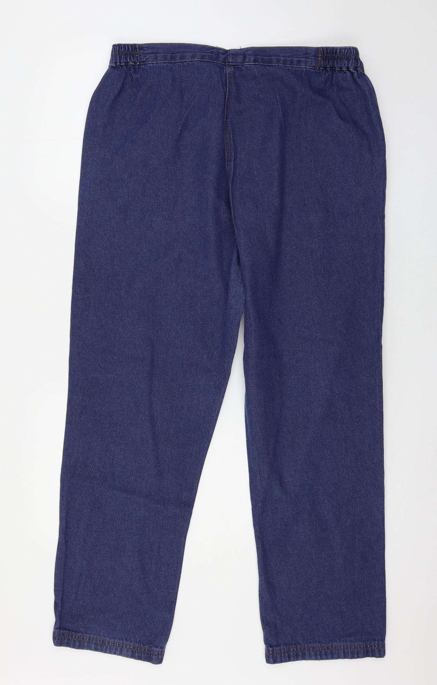 Peacocks Womens Blue  Denim Jegging Jeans Size 18 L27 in