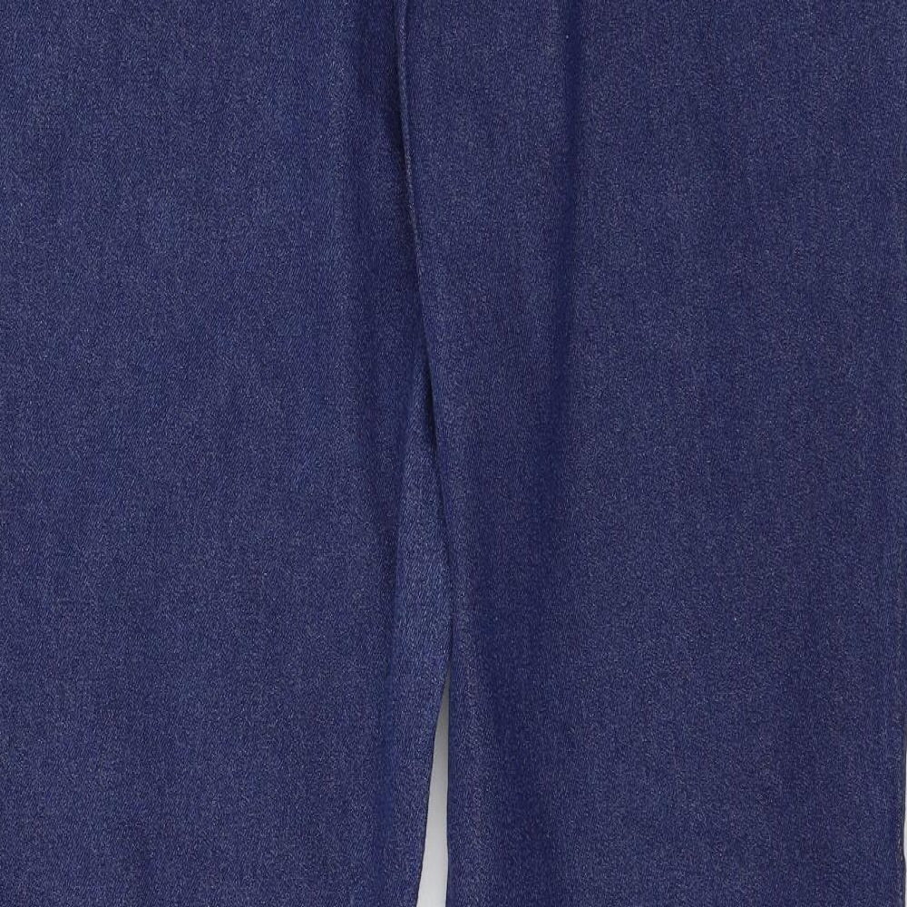 Peacocks Womens Blue  Denim Jegging Jeans Size 18 L27 in