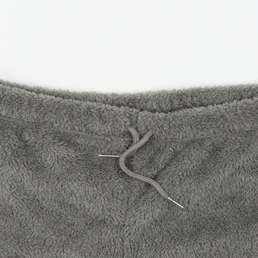 Preworn Womens Grey  Microfibre Sweat Shorts Size XL